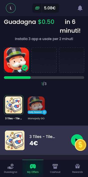 premi extra guadagno online con app freecash