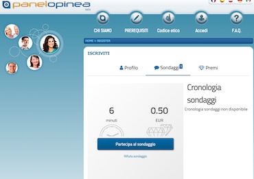 panel opinea sondaggi online retribuiti
