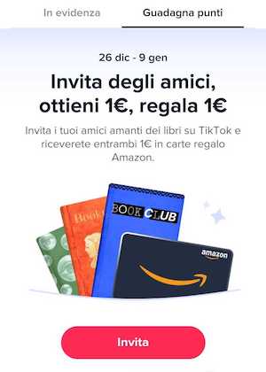 Guadagna con "Porta un Amico": i migliori programmi 20 ottenere 1 euro tramite tiktok